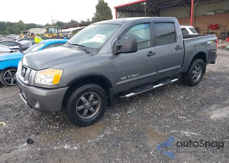 2013 Nissan Titan Pro-4X from USA, damaged, VIN 1N6BA0EC6DN309194